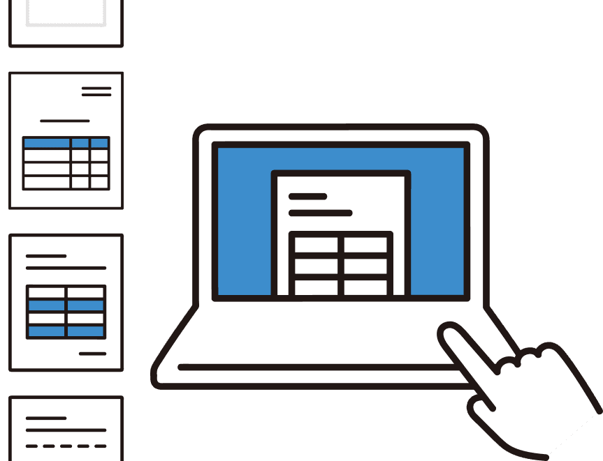テンプレート記録生成